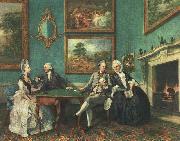  Johann Zoffany The Dutton Family china oil painting artist